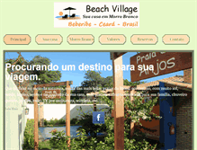 Tablet Screenshot of beachvillage-ce.com